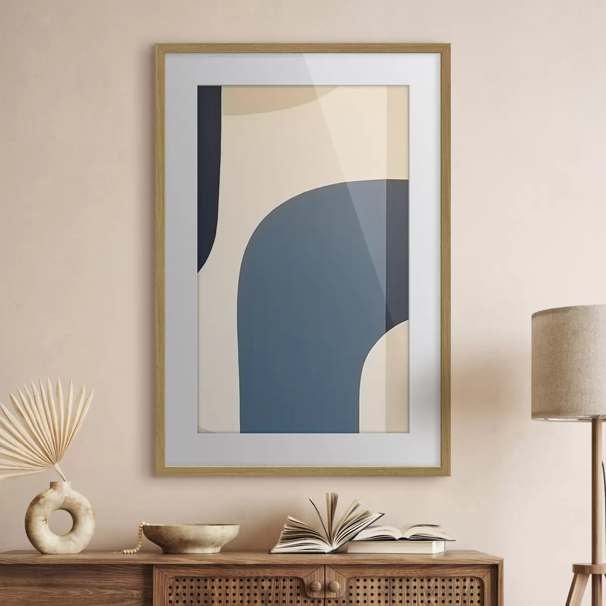 Poster Ondas abstractas f45074