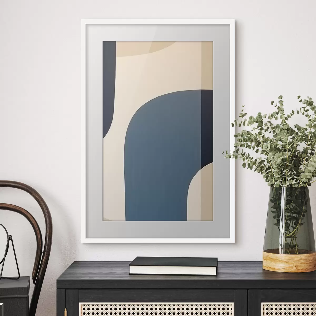 Poster Ondas abstractas f45074