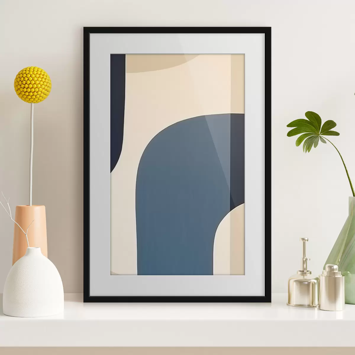 Poster Ondas abstractas f45074