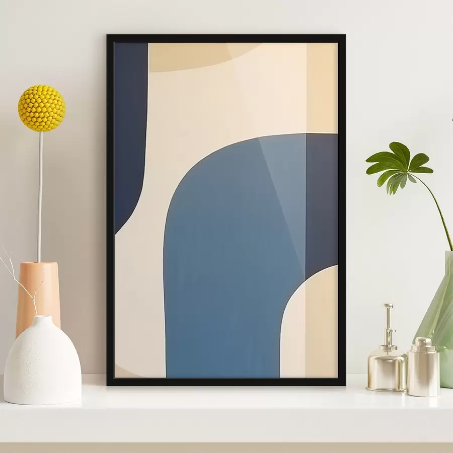 murales de pared Ondas abstractas f45074