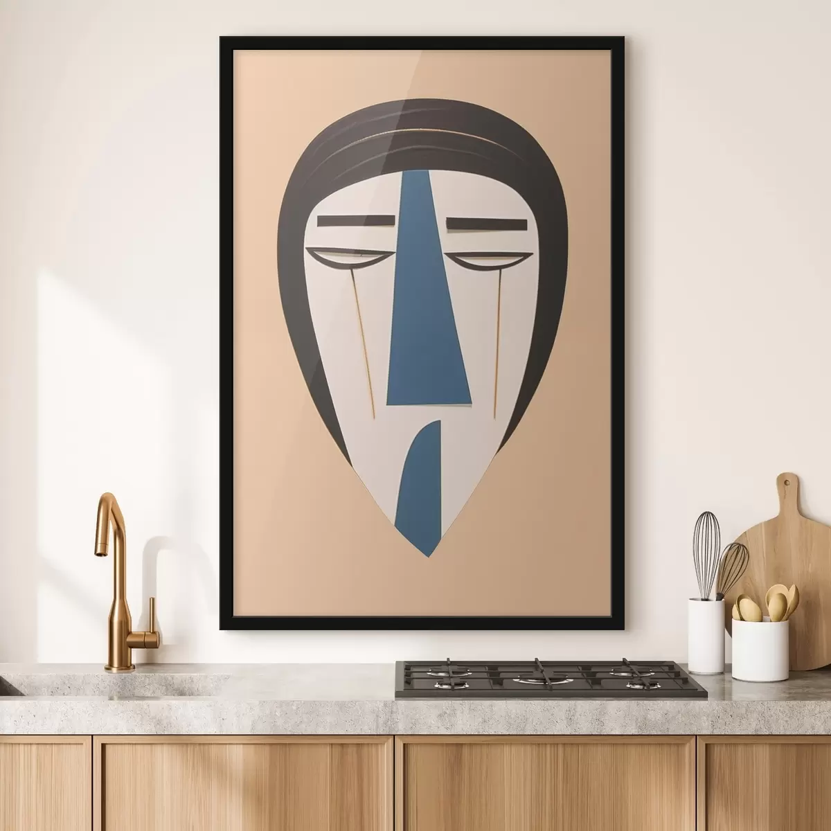 Poster Cara abstracta f45084