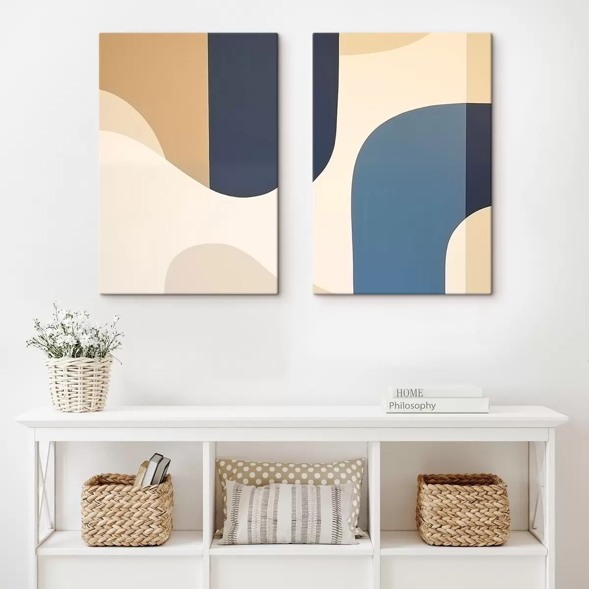 murales de pared Líneas abstractas m00495