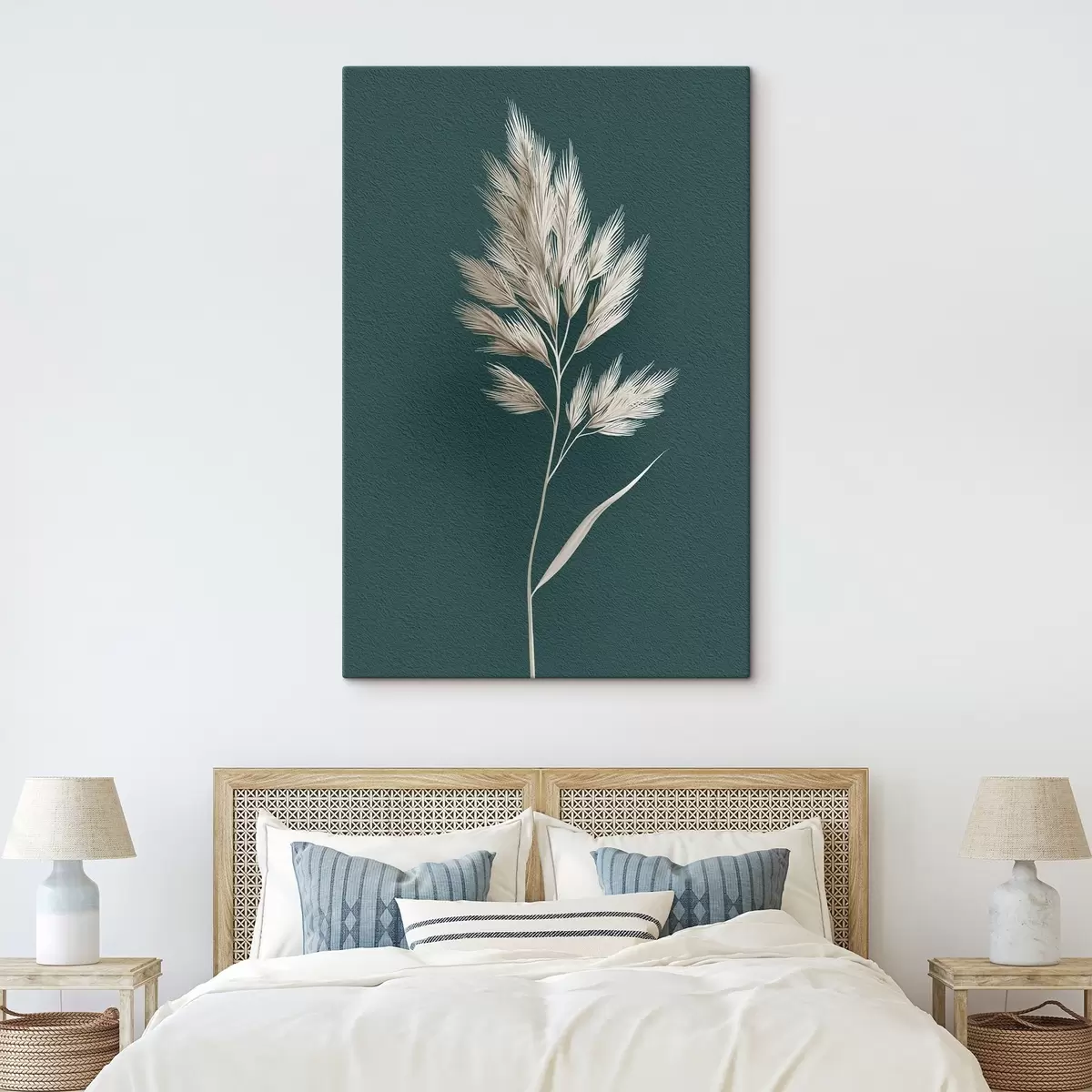 murales de pared planta seca, silueta, orgánico, hojas, hierbas, neutro, simple, textura s45092