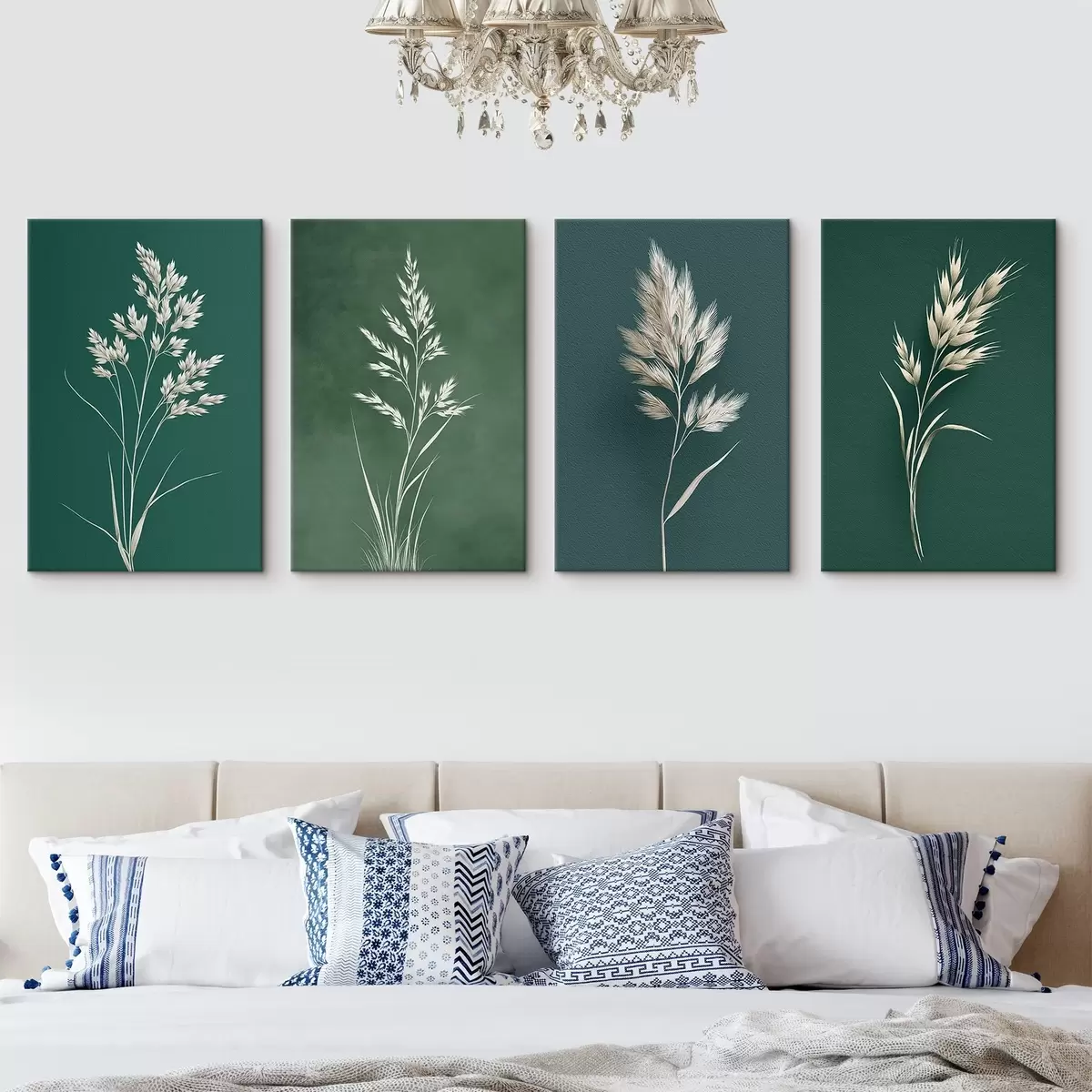 murales de pared Tarde de quietud en el prado m00489