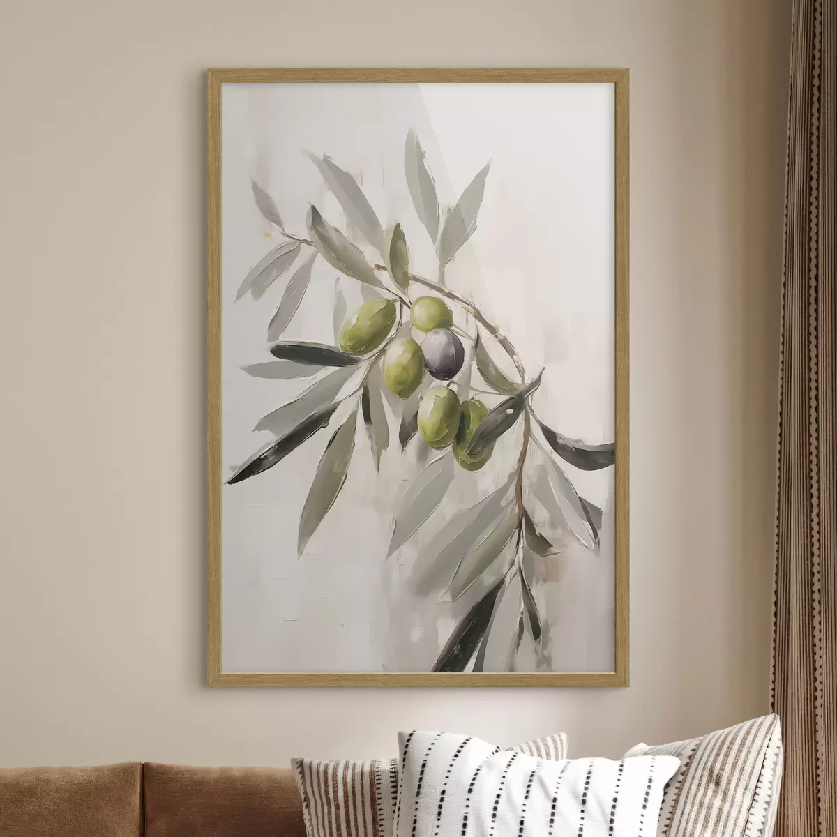 Poster Olivas en luz suave f45110