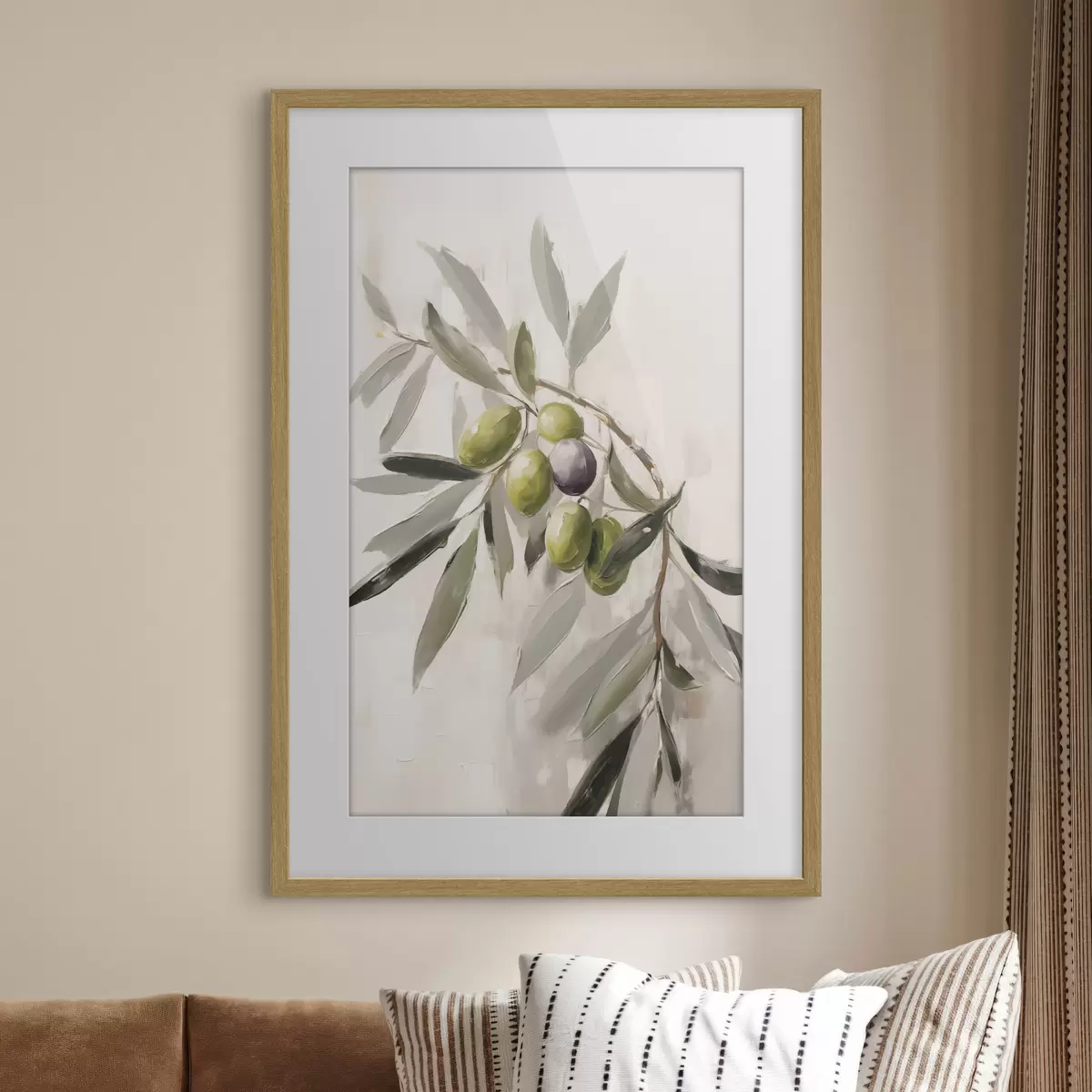 Poster Olivas en luz suave f45110