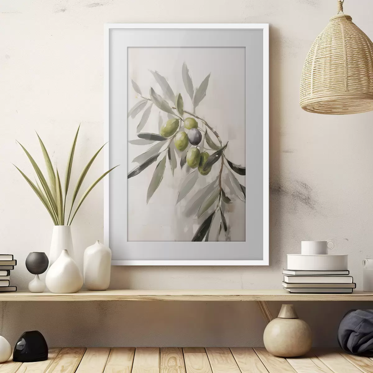 Poster Olivas en luz suave f45110
