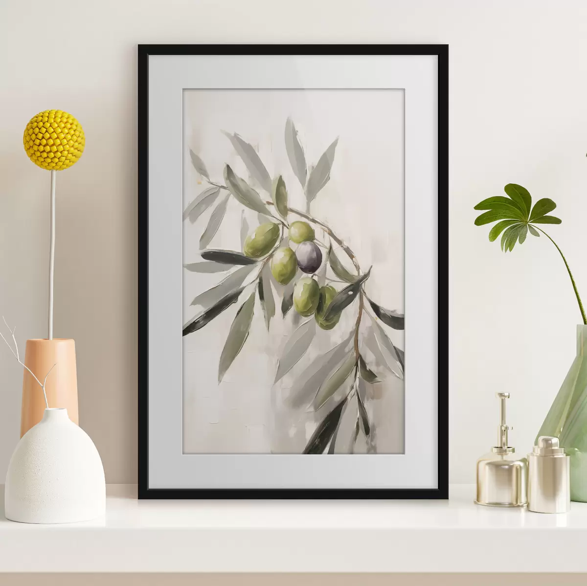 Poster Olivas en luz suave f45110