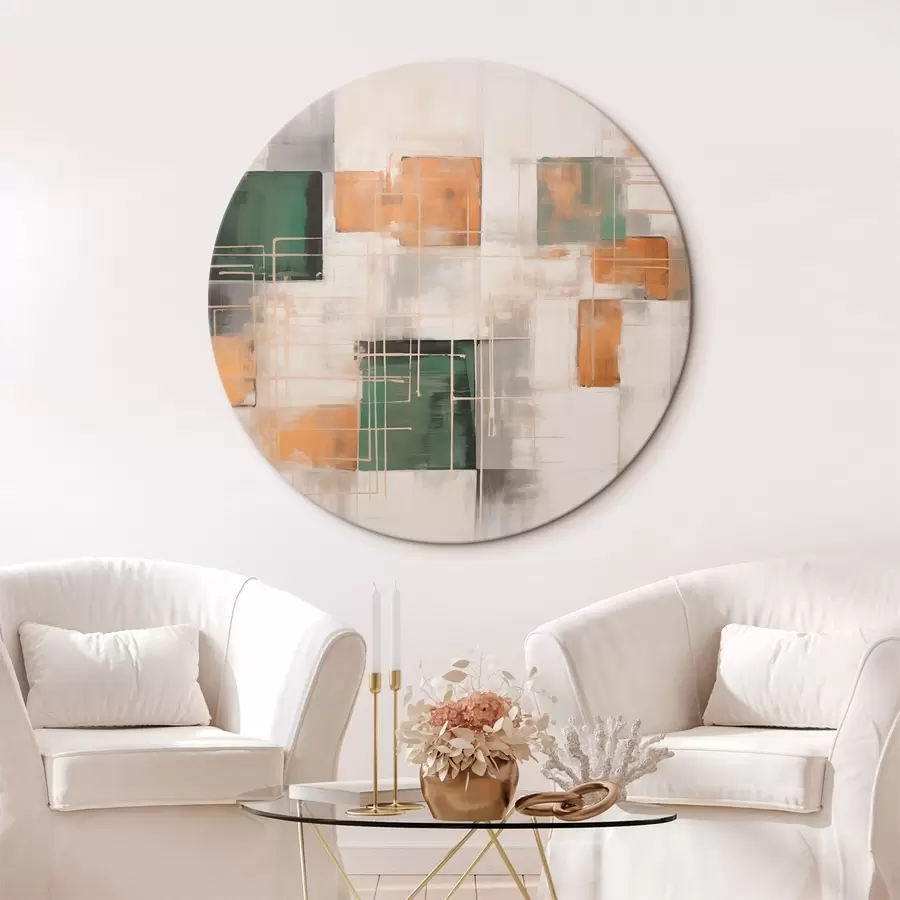 murales de pared Abstracción geométrica r45121