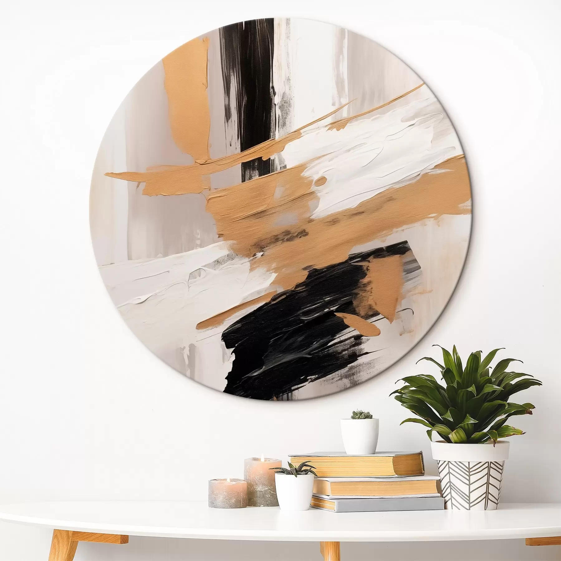 murales de pared Abstracción moderna imitación de pinceladas r45127