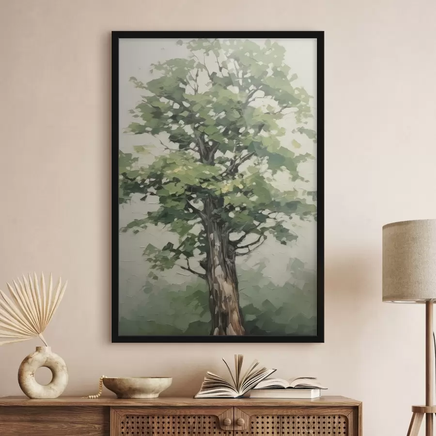 murales de pared Pintura imitación madera f45116