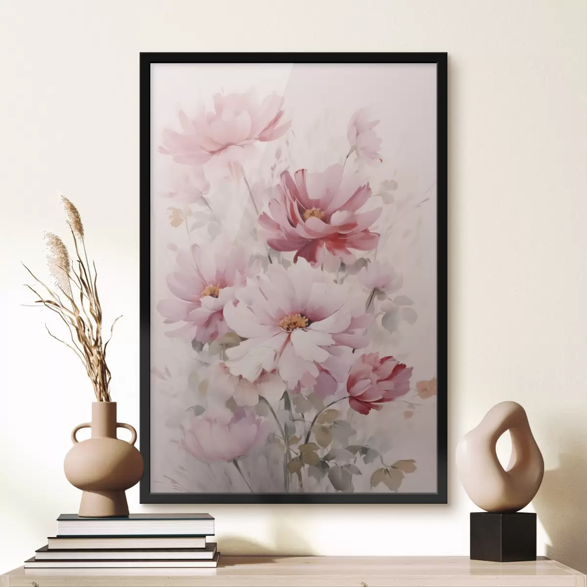 Poster Ramo de flores imitación pintura f45120