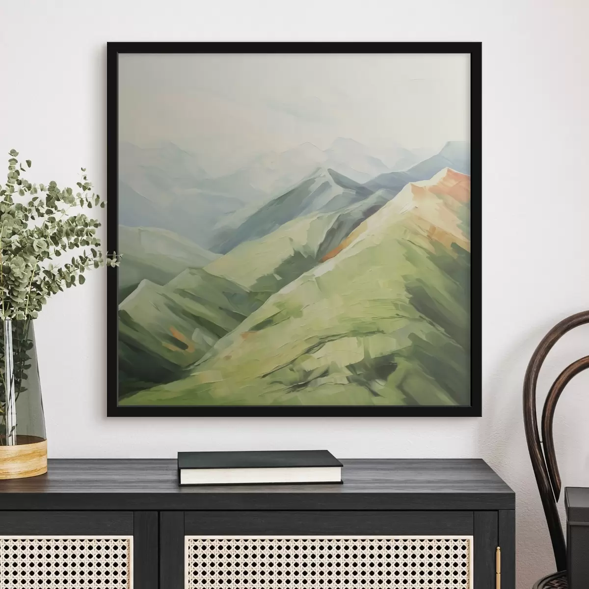 Poster paisaje de montaña f45125