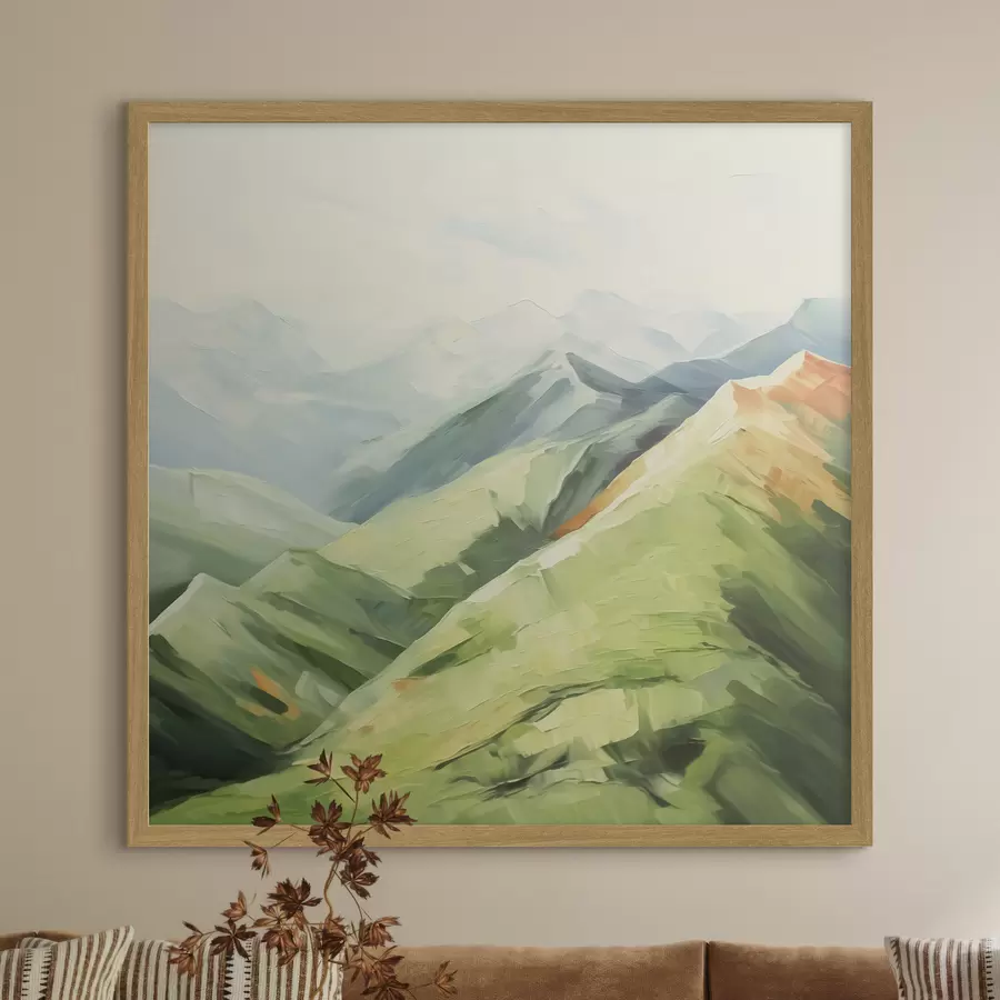 murales de pared paisaje de montaña f45125