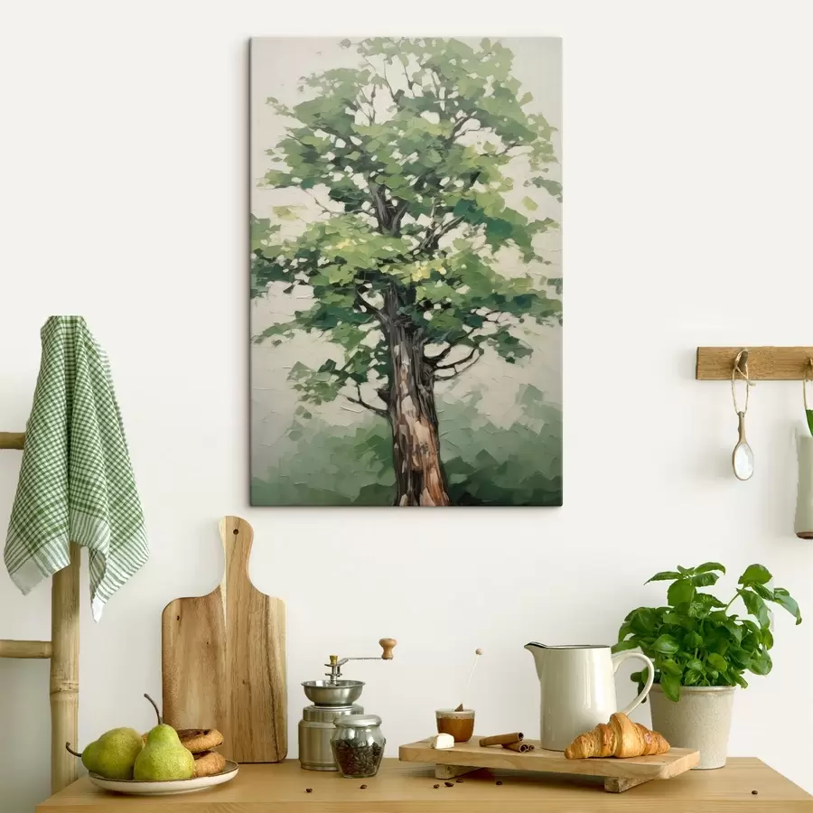 murales de pared Pintura imitación madera s45116