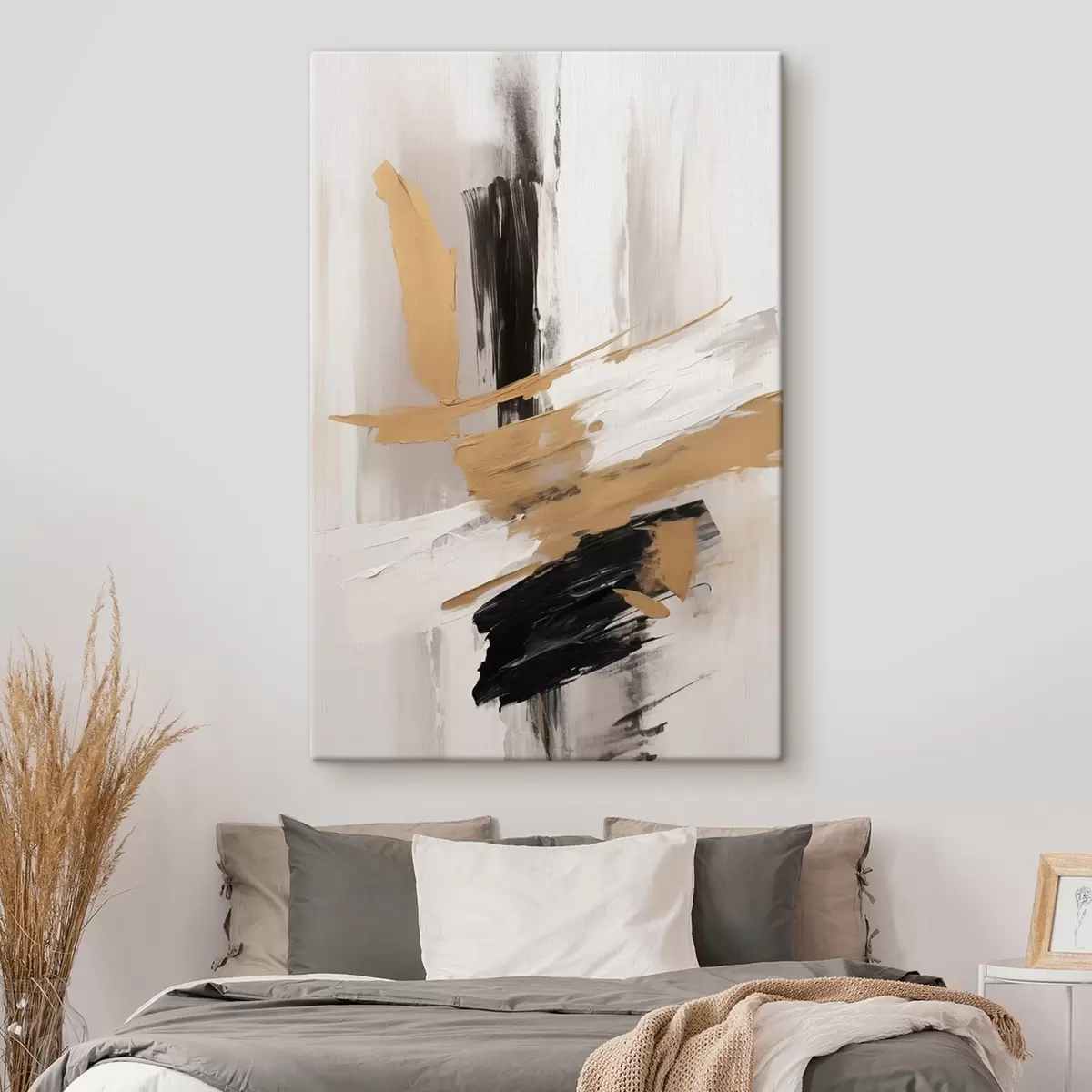 murales de pared Abstracción moderna imitación de pinceladas s45127