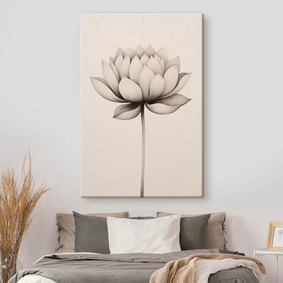 murales de pared Flor grande s45142