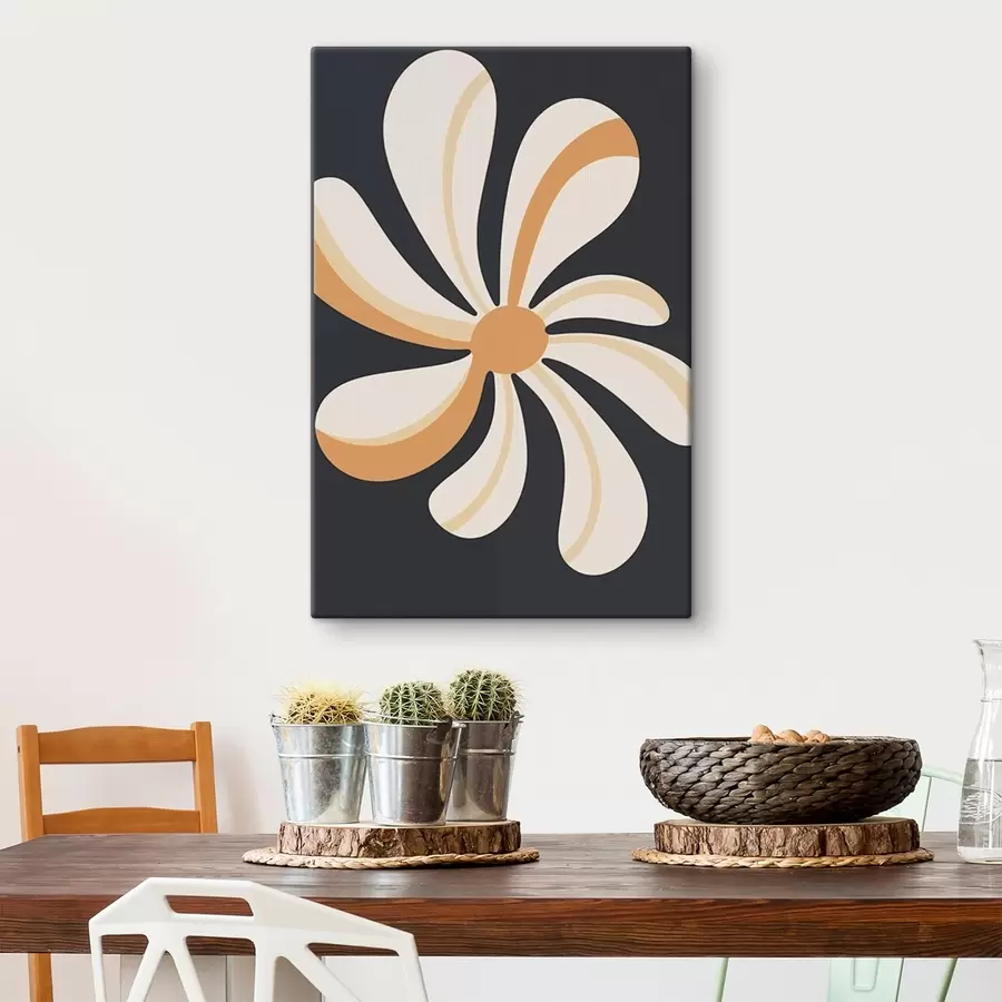 murales de pared Flor estilizada s45151