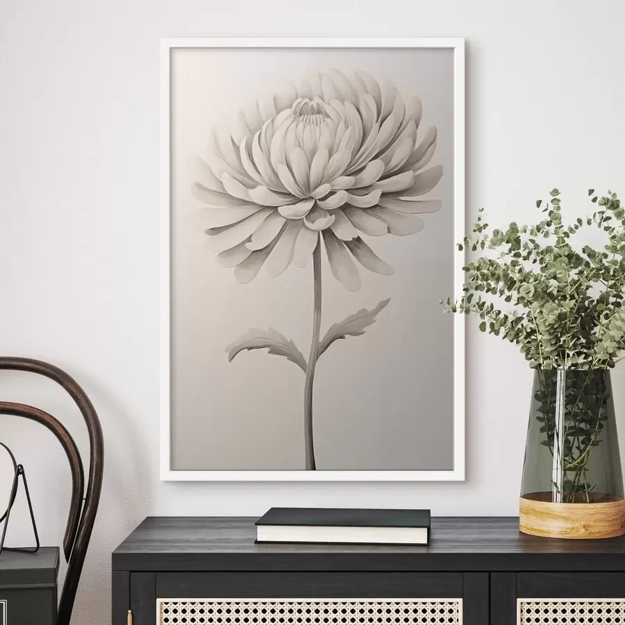 murales de pared Flor grande f45141