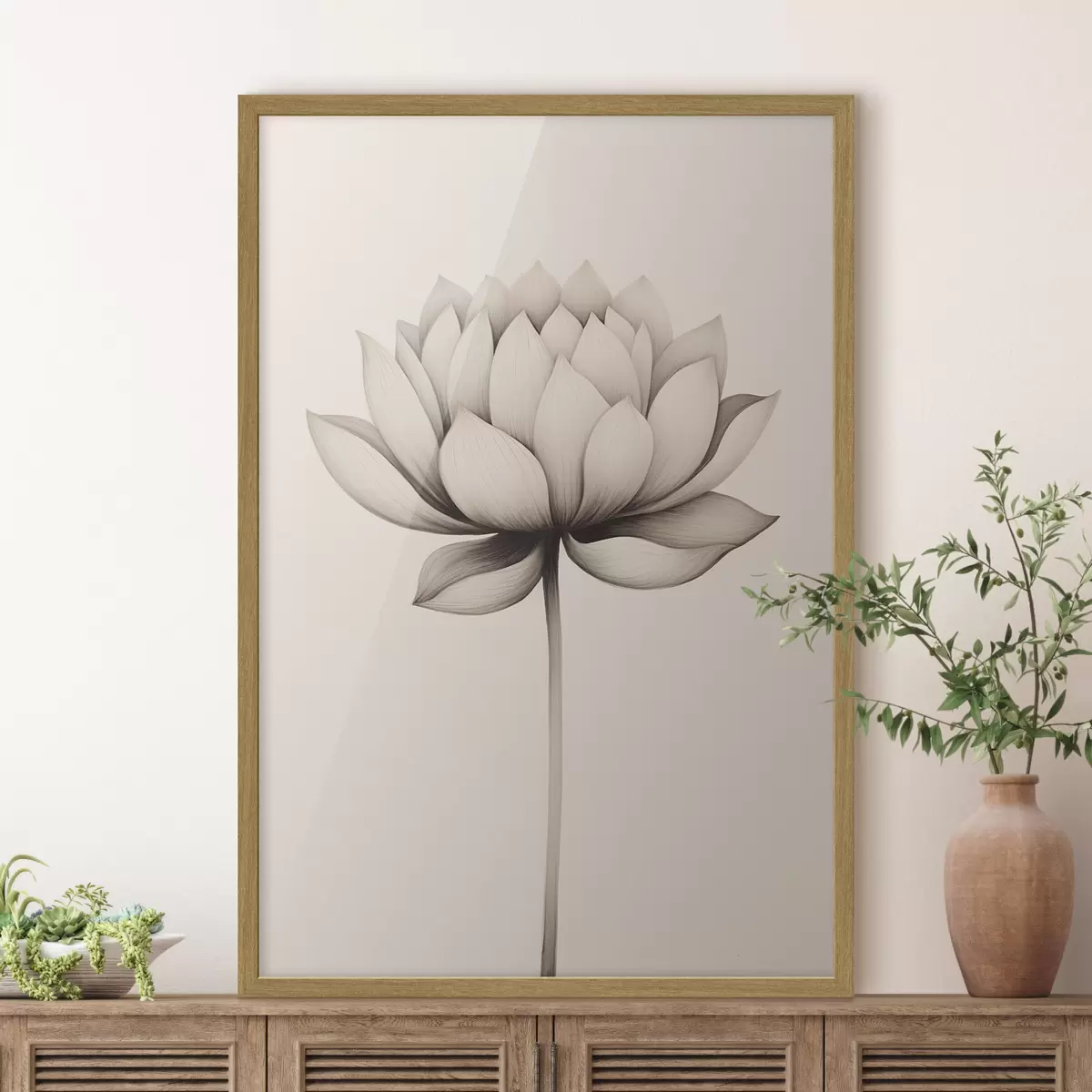 Poster Flor grande f45142