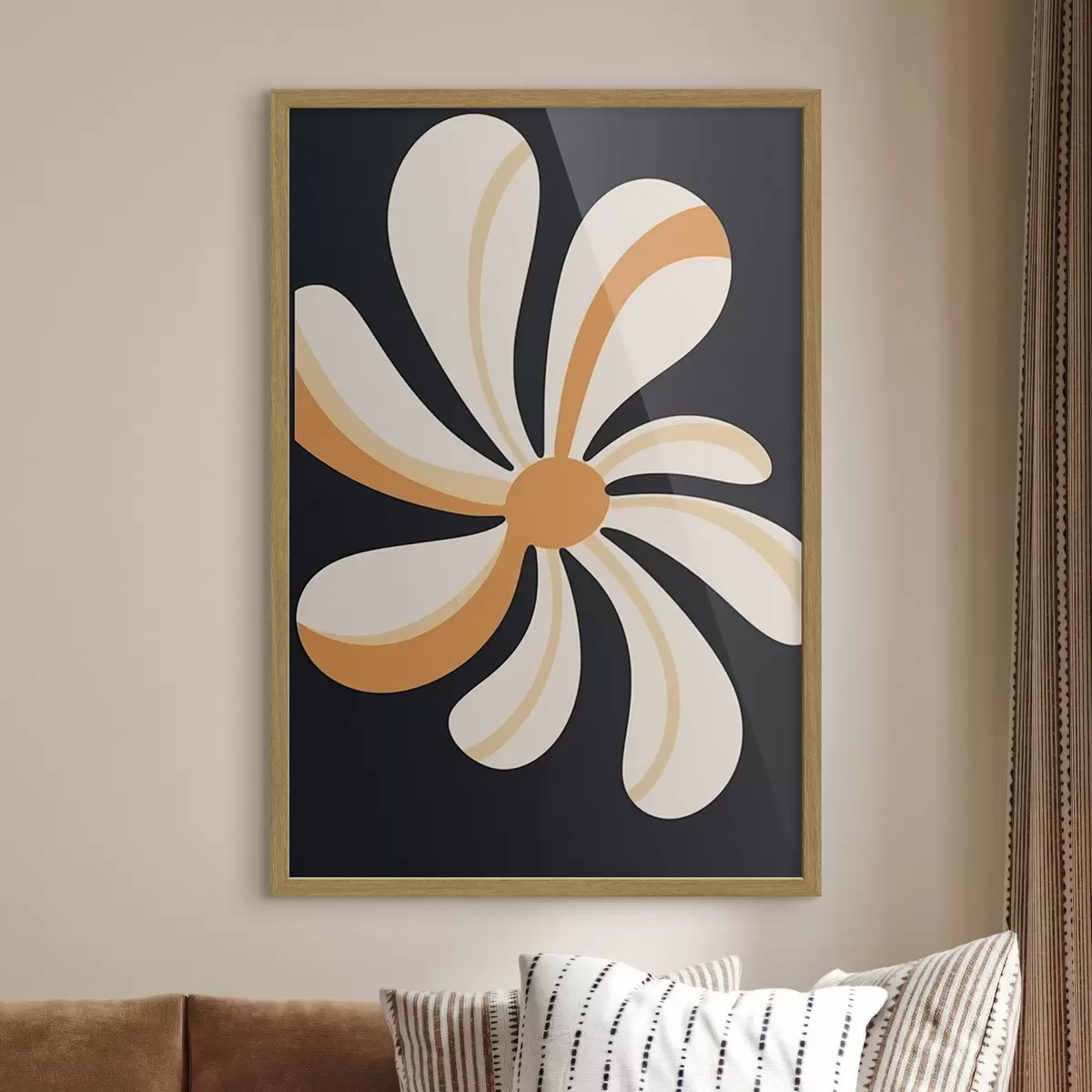 Poster Flor estilizada f45151
