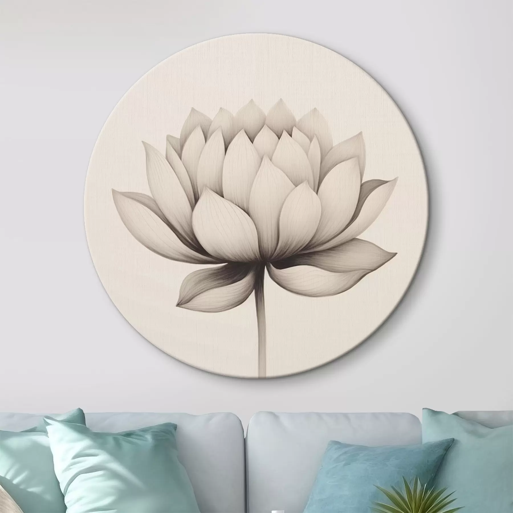 murales de pared Flor grande r45142