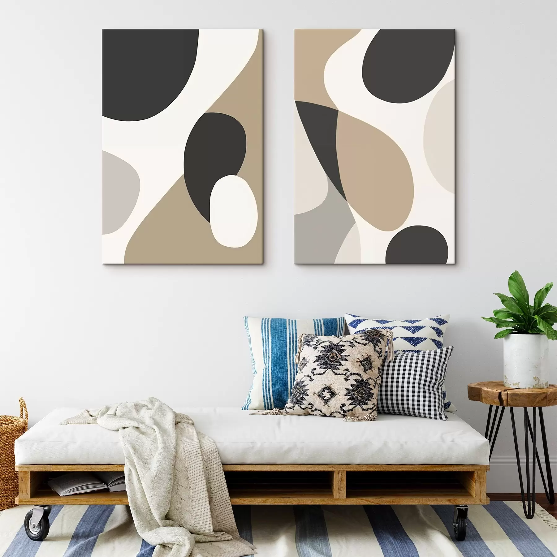 murales de pared Formas abstractas m00511