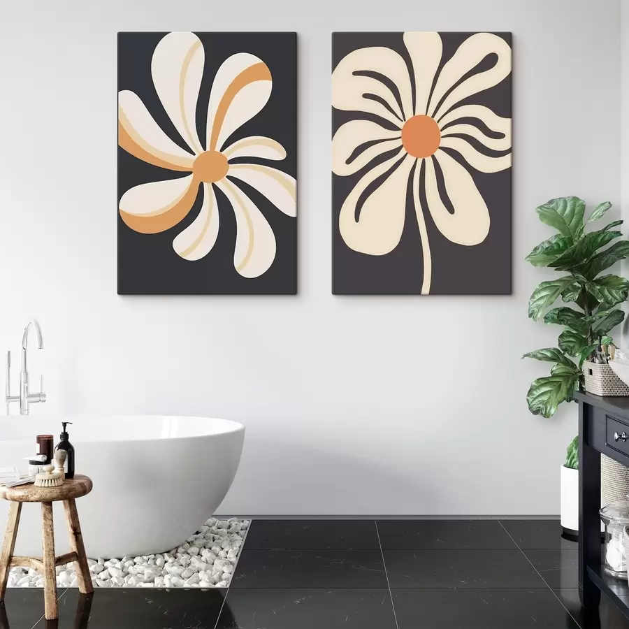 murales de pared Flores gráficas m00512