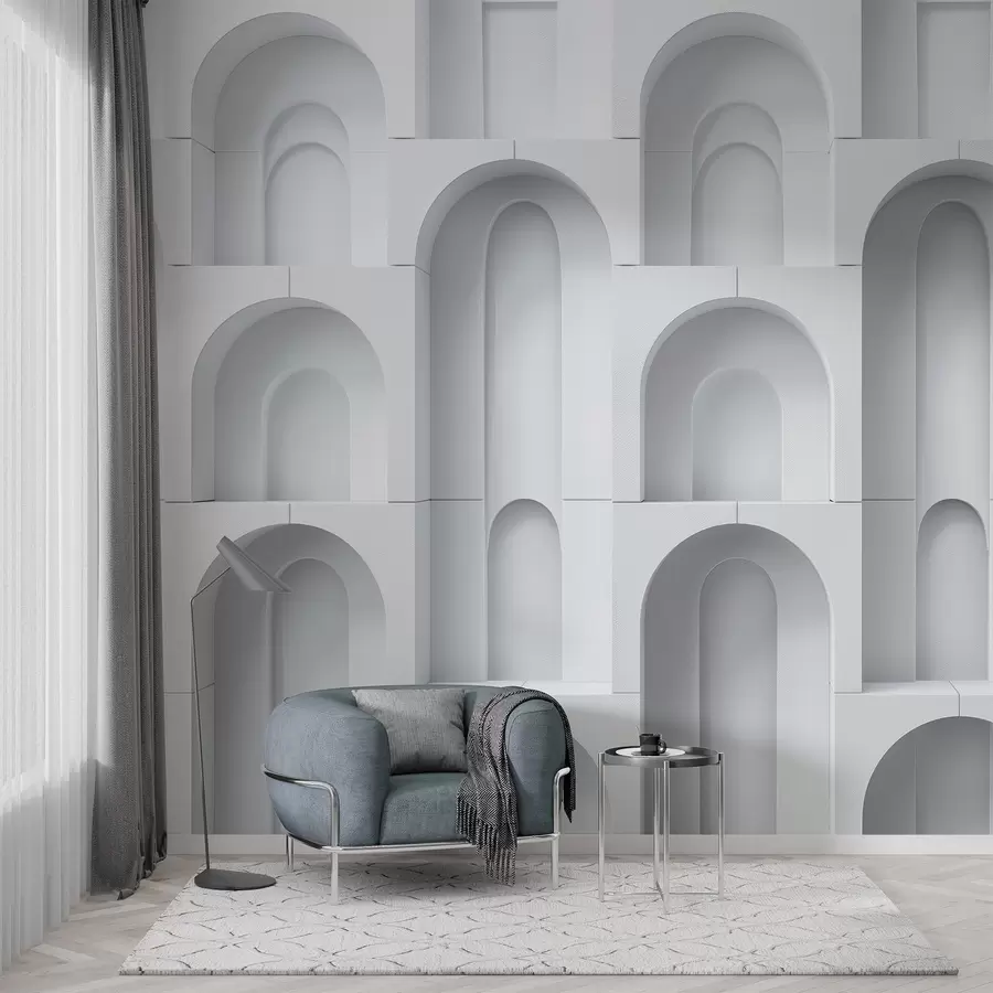murales de pared arcos volumétricos w04282