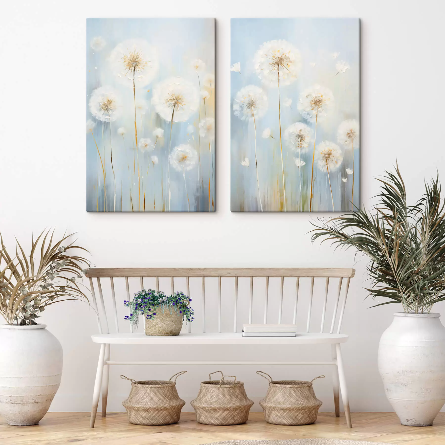 murales de pared Delicados dientes de león m00482