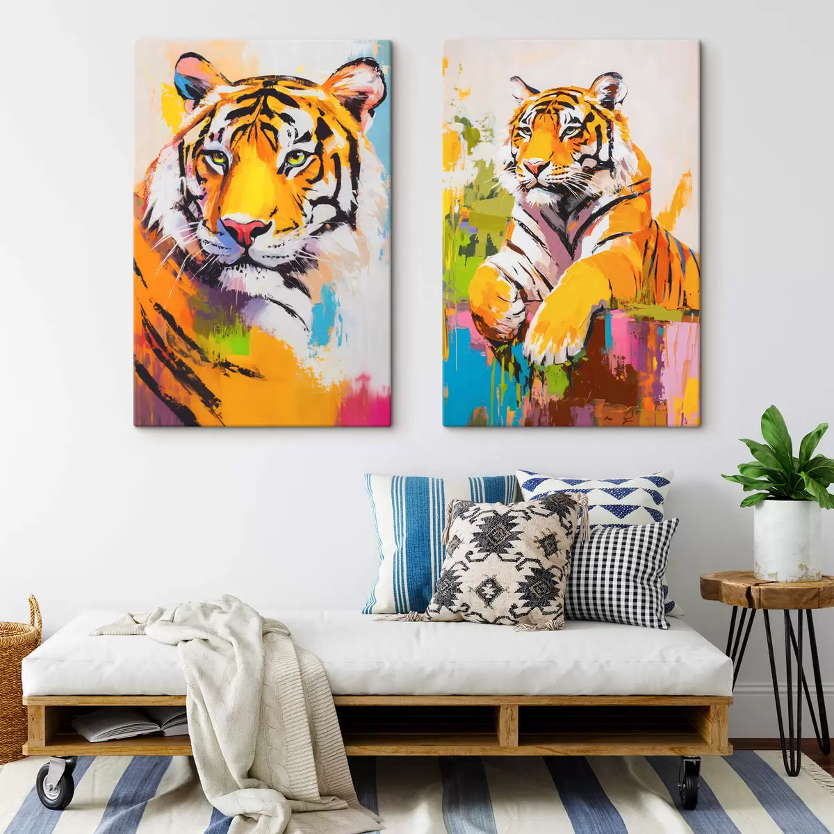murales de pared Tigres m00507