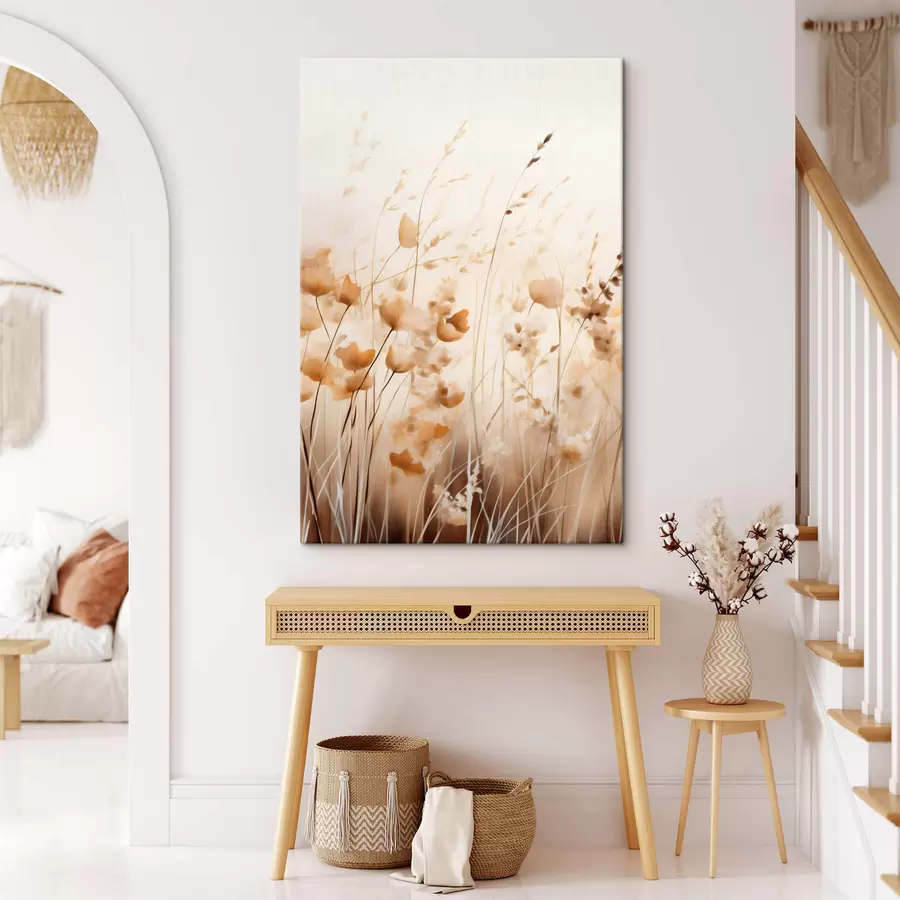 murales de pared Flores silvestres abstractas s45063