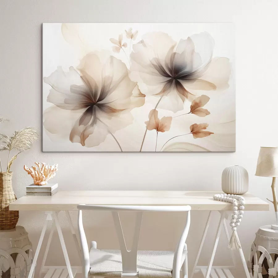 murales de pared flores abstractas s45065