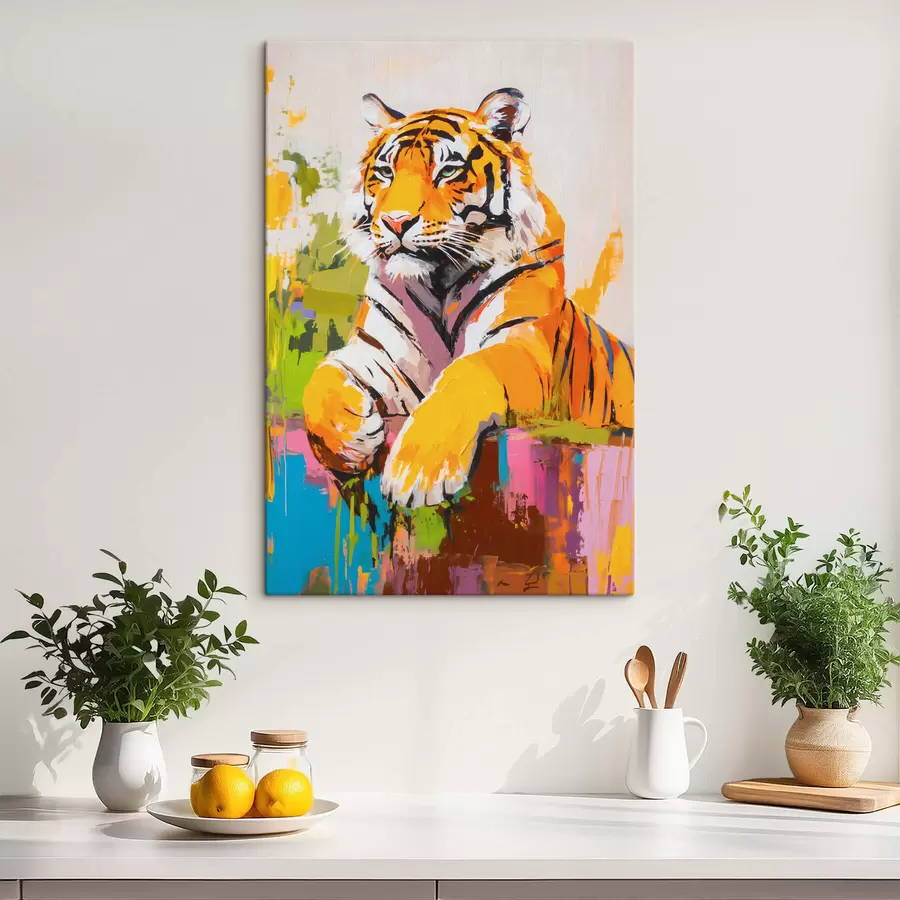 murales de pared Tigre s45070