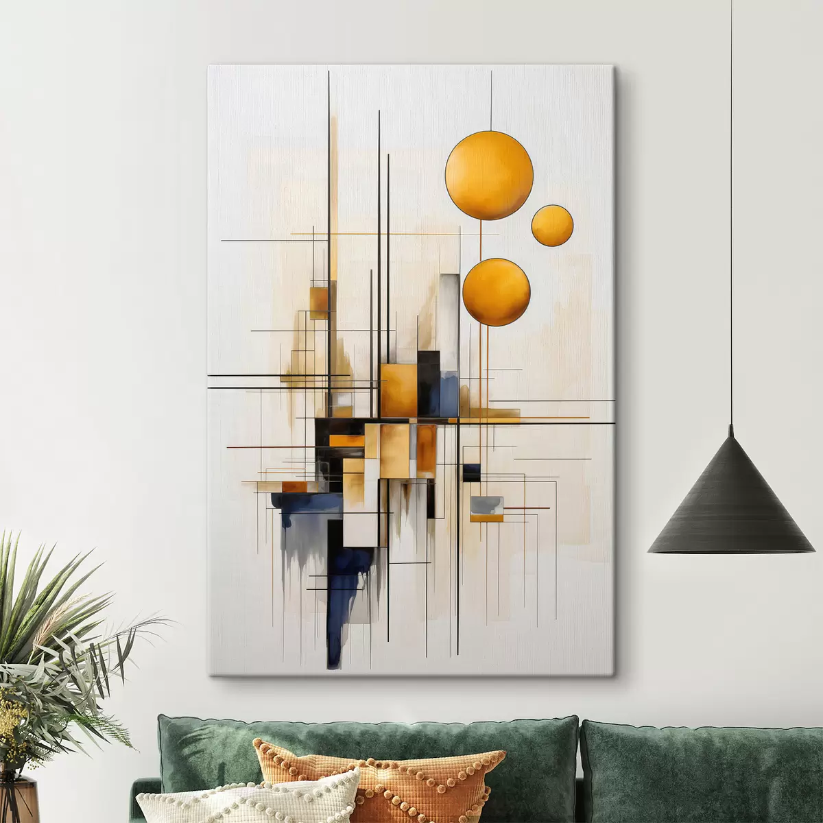 murales de pared Abstracción geométrica s45159