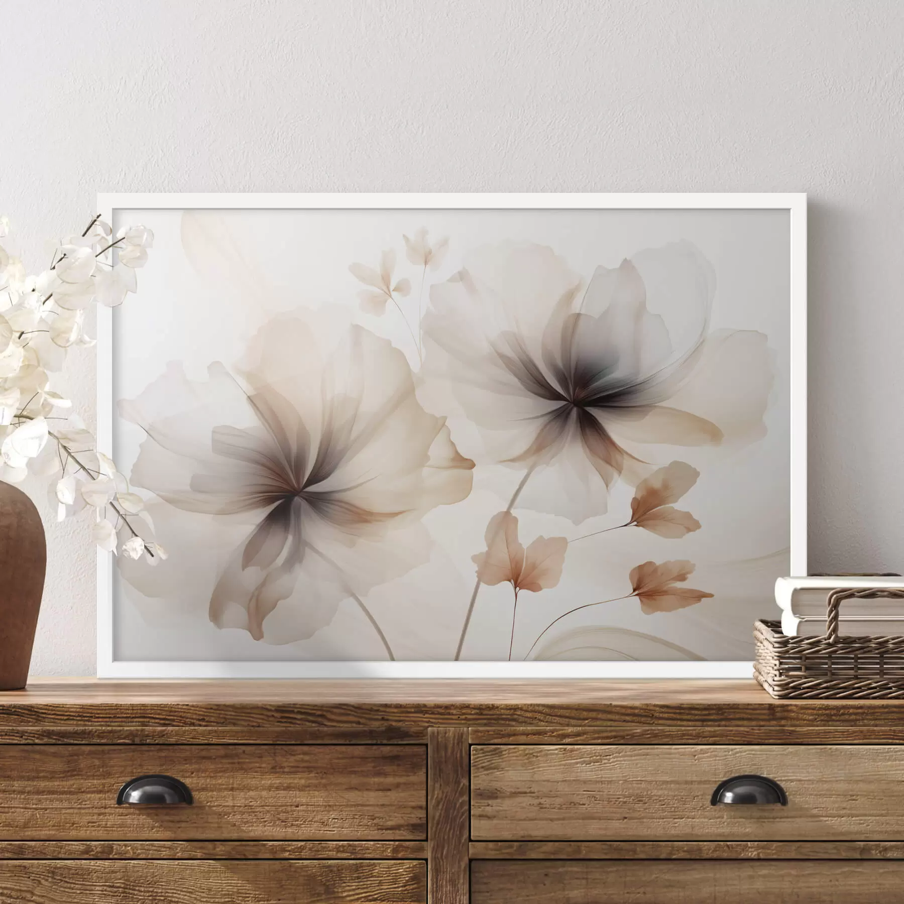 murales de pared Flores en un suspiro f45065