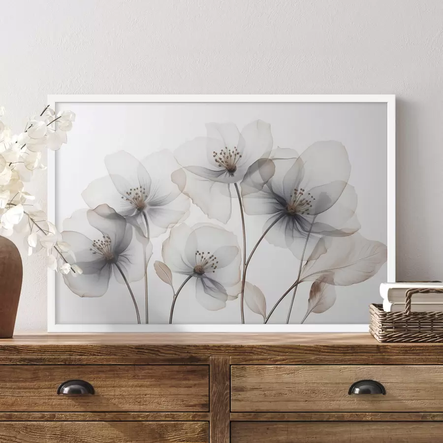 murales de pared Flores f45066