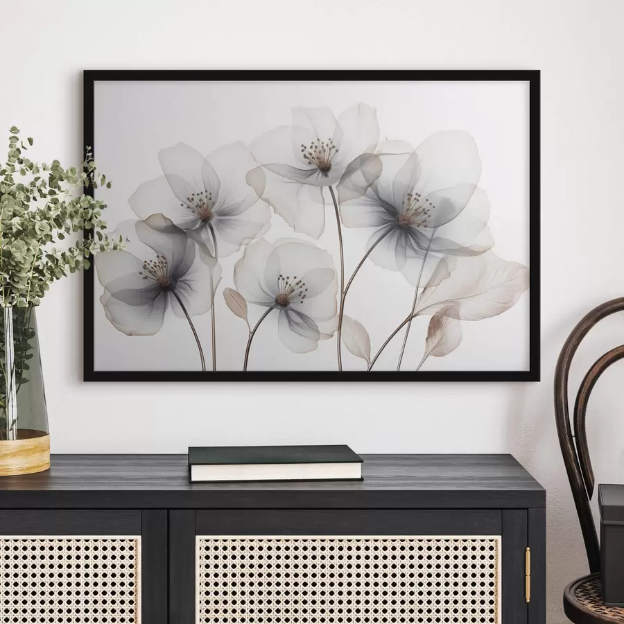 murales de pared Flores f45066