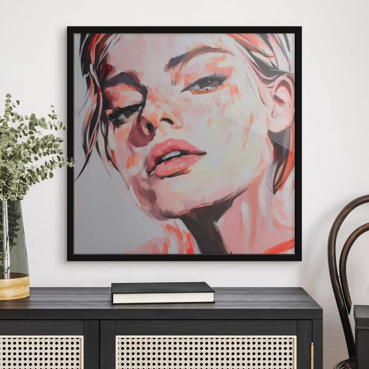 Poster Retrato de mujer f45134