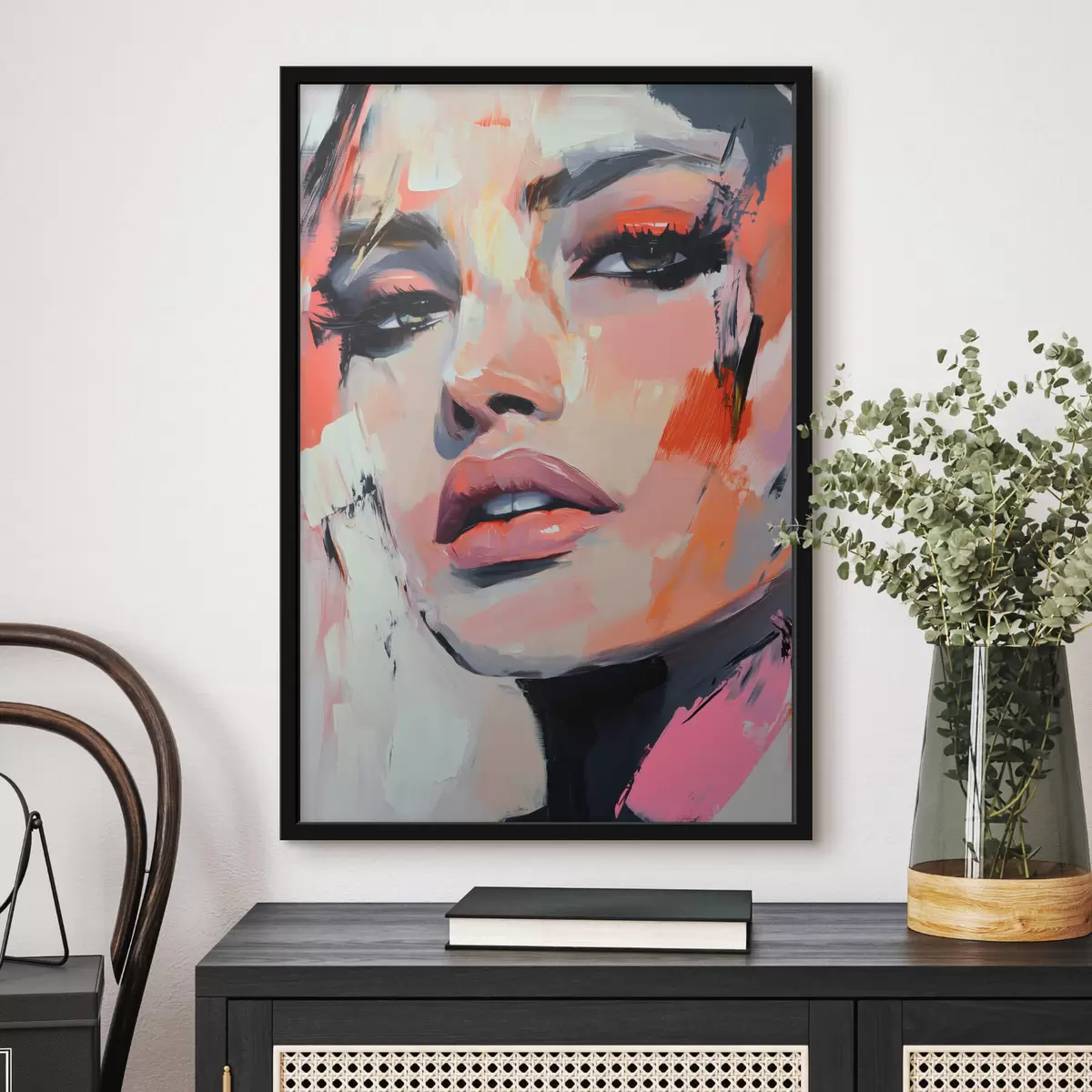 Poster Retrato de mujer f45135