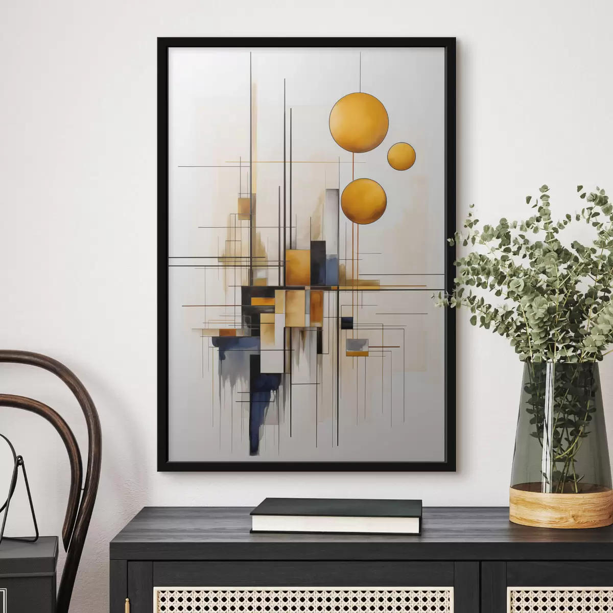 Poster Abstracción geométrica f45159