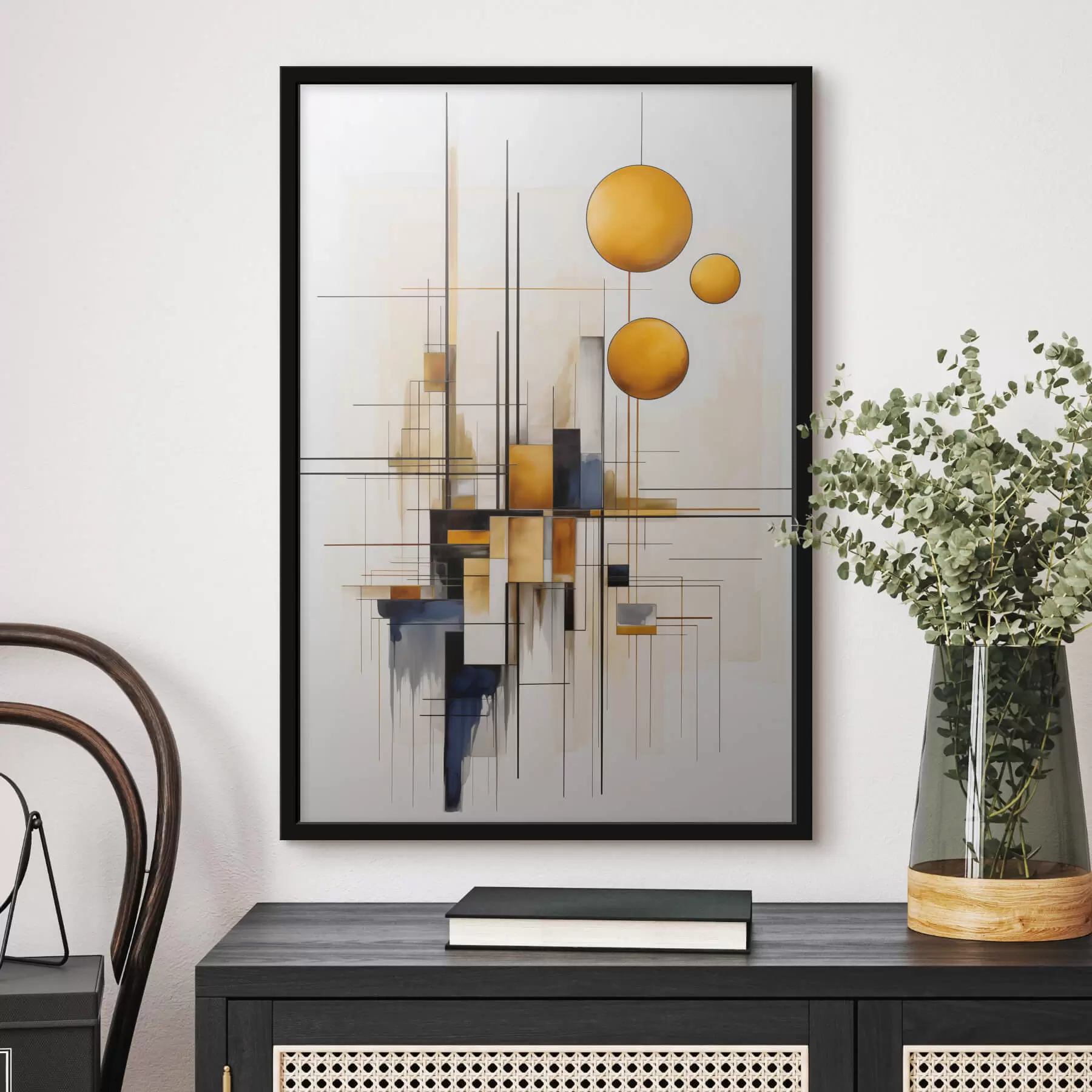 murales de pared Abstracción geométrica f45159