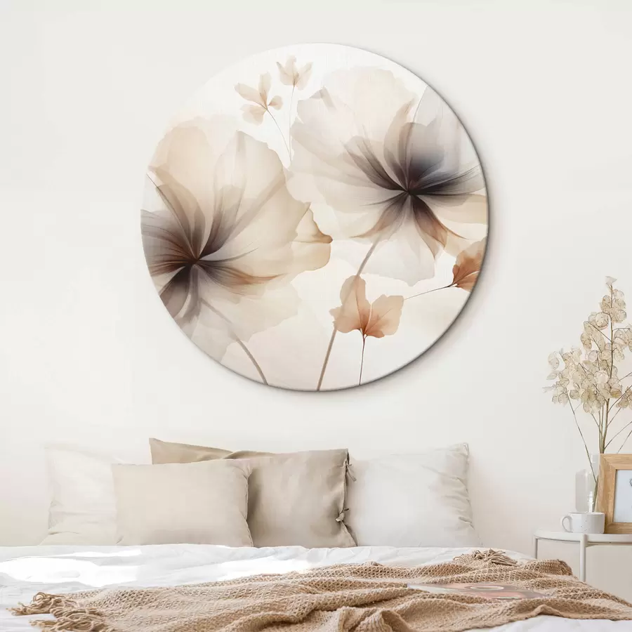 murales de pared flores abstractas r45065