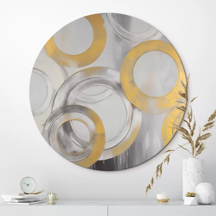 murales de pared Abstracción con círculos r45133