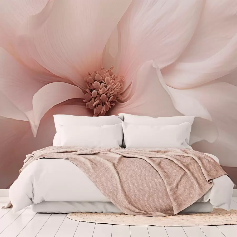 murales de pared Pétalos de flores grandes w04301
