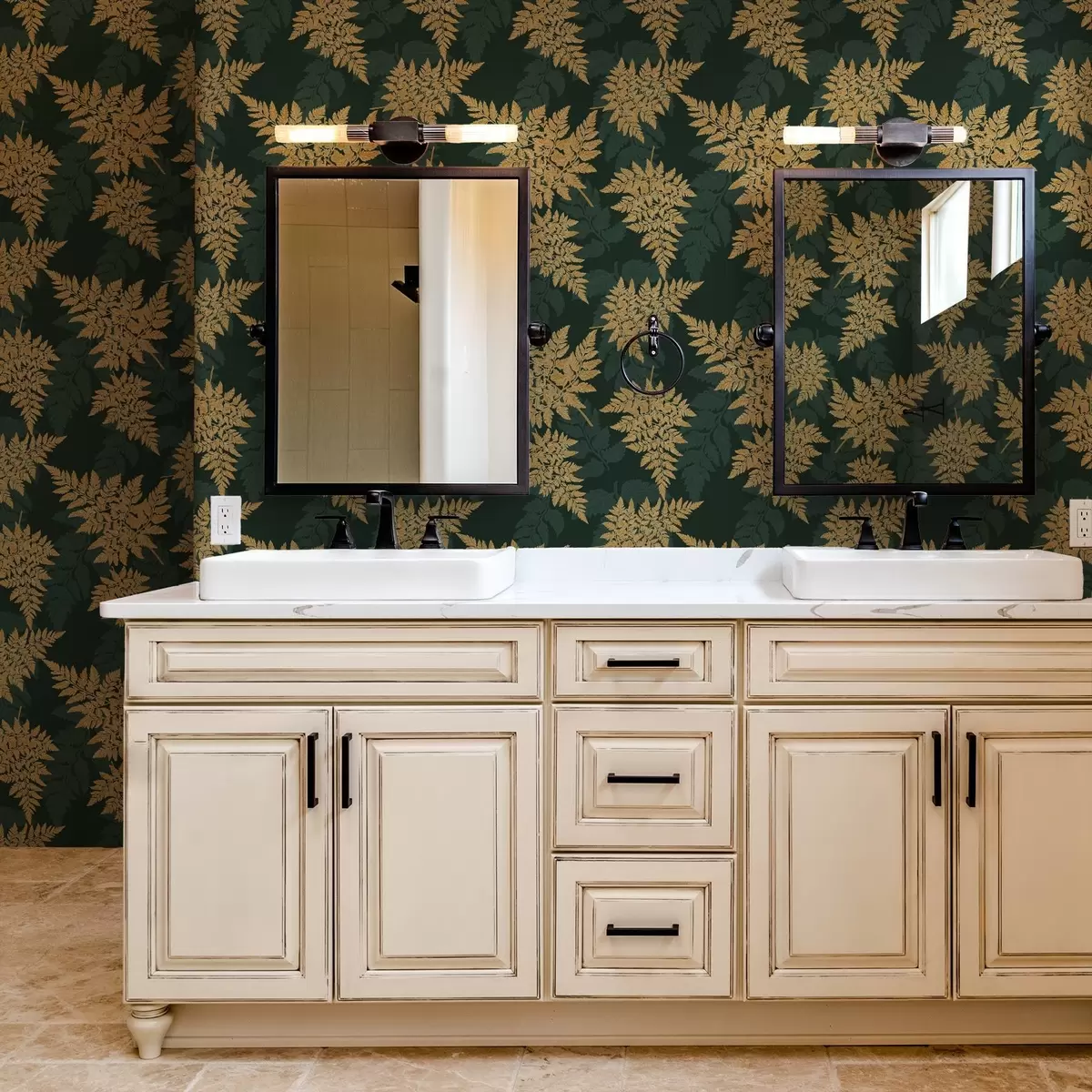 Papel pintado Hojas tropicales a00418v1