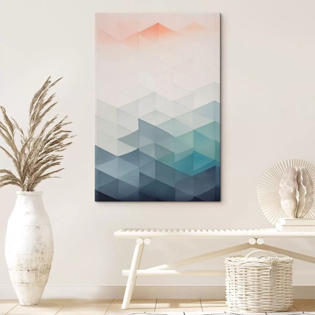 murales de pared Abstracción geométrica moderna s45214