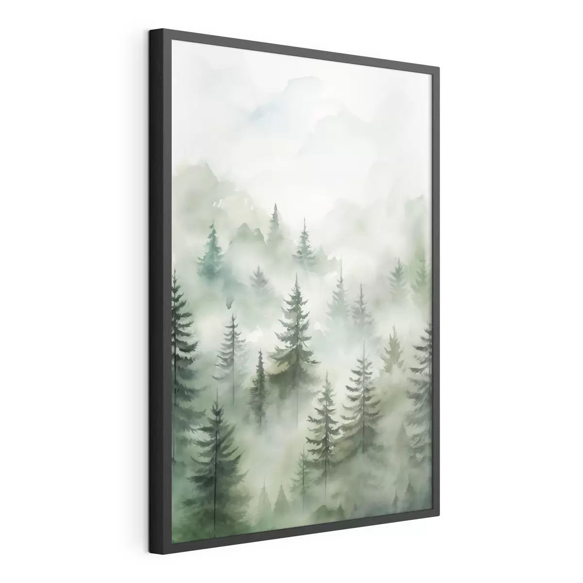 Poster Bosque en la niebla f45207