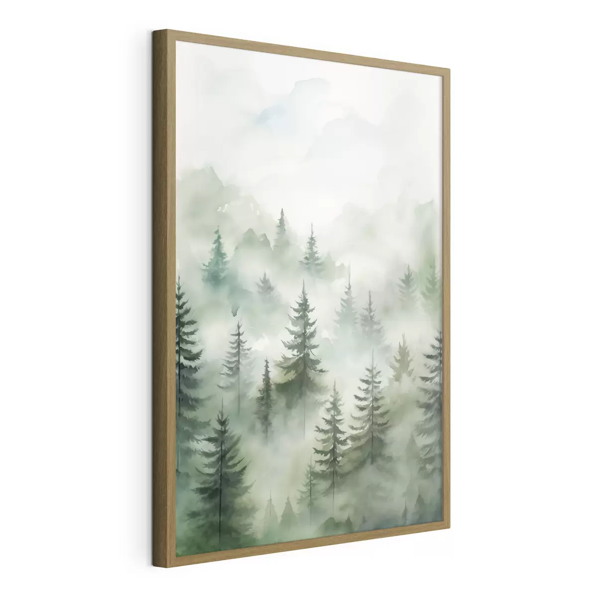 Poster Bosque en la niebla f45207