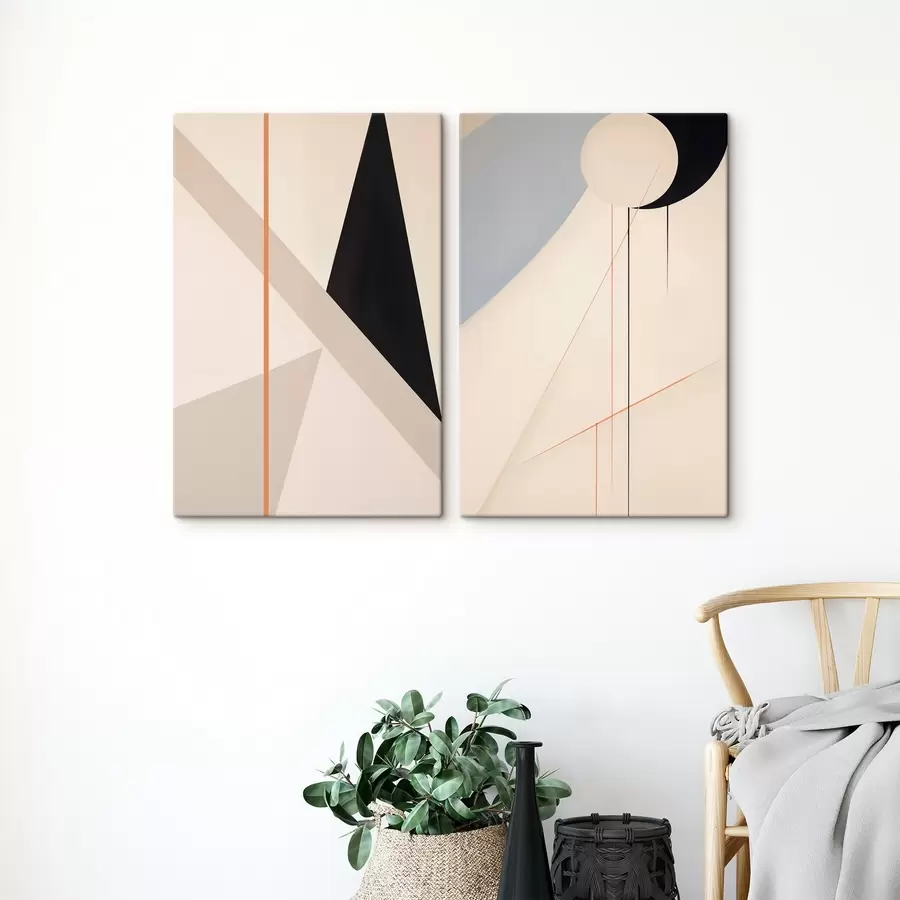 murales de pared Abstracción geométrica m00536